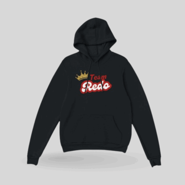 Team Redo Hoodie Large Print